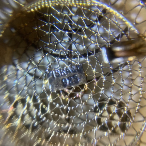 925 and Turquoise Vintage Menorah Filigree Pin Brooch - Picture 4 of 9